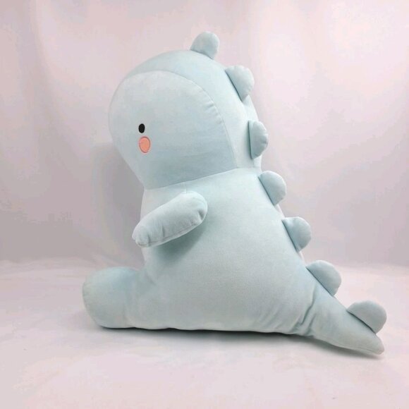 Onsoyours Dinosaur Stuffed Baby Blue Medium Soft Squishy Plush Pillow 19” - Picture 4 of 11